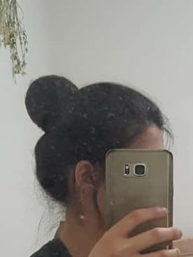 「アイテム（ウィッグ）」を使った、ピンクエイジさん（レディース・163cm）の秋コーディネート