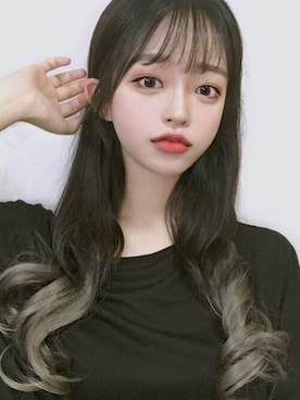 「アイテム（ウィッグ）」を使った、ピンクエイジさん（レディース・164cm）の秋コーディネート