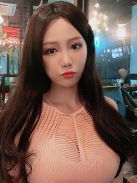 「アイテム（ウィッグ）」を使った、ピンクエイジさん（レディース・164cm）の秋コーディネート