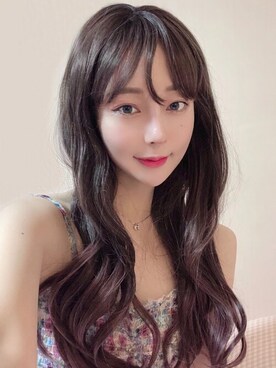 「アイテム（ウィッグ）」を使った、ピンクエイジさん（レディース・163cm）の秋コーディネート