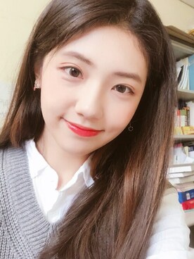 「アイテム（ウィッグ）」を使った、ピンクエイジさん（レディース・163cm）の秋コーディネート