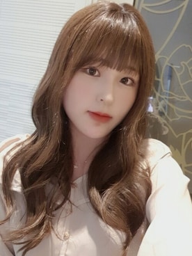 「アイテム（ウィッグ）」を使った、ピンクエイジさん（レディース・163cm）の冬コーディネート