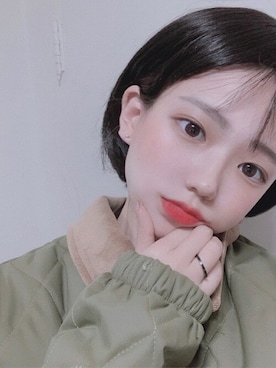 「PINKAGE（ピンクエイジ）のアイテム」を使った、ピンクエイジさん（レディース・163cm）の冬コーディネート