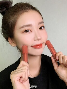 「アイテム（メイクアップ、レッド系）」を使った、ピンクエイジさん（レディース・162cm）の冬コーディネート