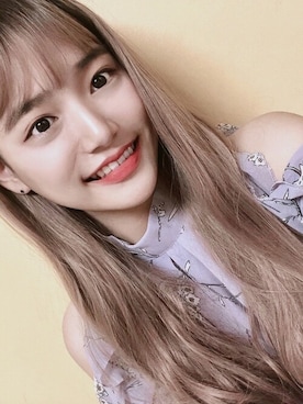 「アイテム（ウィッグ）」を使った、ピンクエイジさん（レディース・163cm）の冬コーディネート