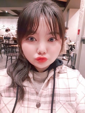 「PINKAGE（ピンクエイジ）のアイテム」を使った、ピンクエイジさん（レディース・163cm）の春コーディネート