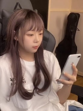 「アイテム（ウィッグ、その他）」を使った、ピンクエイジさん（レディース・166cm）の春コーディネート