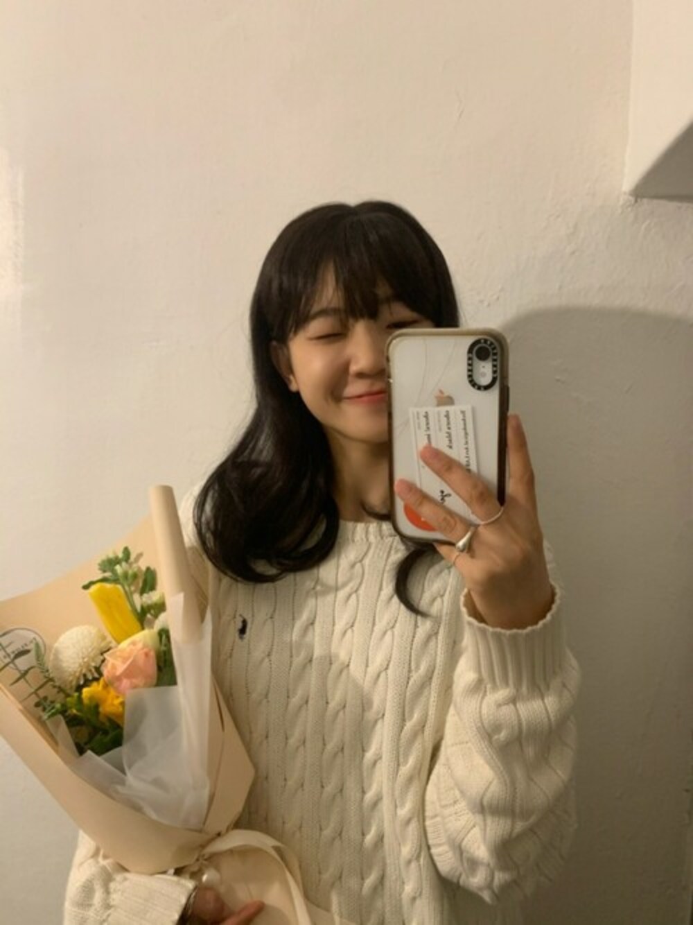 「デイリー、ウィッグ、女子力、マチルダ、かわいい、フルウィッグ、PINKAGE、ピンクエイジ、グラムハグパーマ」｜「P01のフルウィッグ）グラムハグパーマ マチルダ(マッドモースト原糸)（ウィッグ、その他）」を使った、ピンクエイジさん（レディース・162cm）の春コーディネートの1枚目の写真