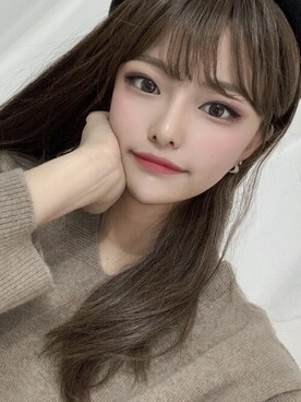 「アイテム（ウィッグ）」を使った、ピンクエイジさん（レディース・167cm）の春コーディネート