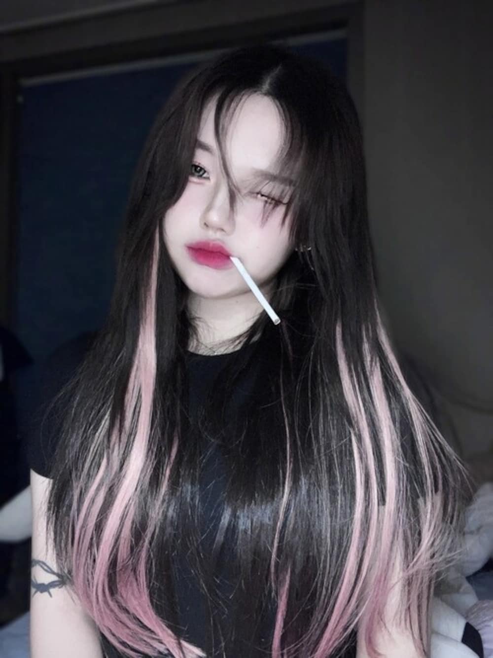 【試着のみ新品】PINKAGE pinkage ピンクエイジ ウィッグ エクステ ピンクエイジ(ピンクエイジ)｜PINKAGEのウィッグを使った