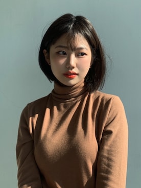 「アイテム（ウィッグ）」を使った、ピンクエイジさん（レディース・160cm）の夏コーディネート