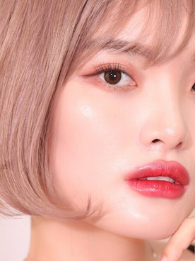 「アイテム（ウィッグ）」を使った、ピンクエイジさん（レディース・163cm）の夏コーディネート