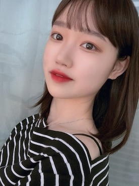 「アイテム（ウィッグ）」を使った、ピンクエイジさん（レディース・164cm）の夏コーディネート