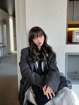 「アイテム（ウィッグ、その他）」を使った、ピンクエイジさん（レディース・166cm）の夏コーディネート