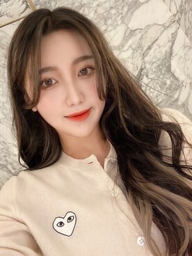 「アイテム（ウィッグ）」を使った、ピンクエイジさん（レディース・168cm）の夏コーディネート