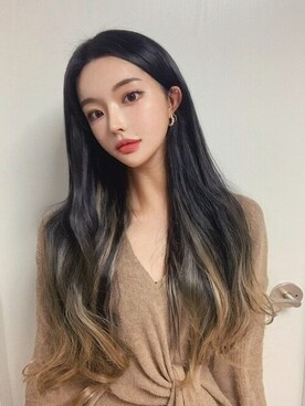 「アイテム（ウィッグ）」を使った、ピンクエイジさん（レディース・166cm）の夏コーディネート