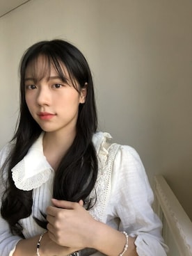 「ハーフウィッグ」｜ピンクエイジさん（レディース・163cm）の秋コーディネート