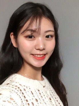 「アイテム（ウィッグ）」を使った、ピンクエイジさん（レディース・163cm）の秋コーディネート