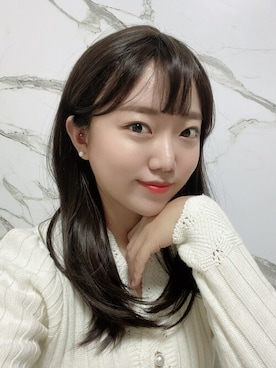 「アイテム（ウィッグ）」を使った、ピンクエイジさん（レディース・164cm）の秋コーディネート