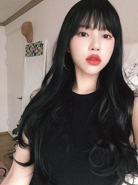 「アイテム（ウィッグ）」を使った、ピンクエイジさん（レディース・167cm）の秋コーディネート