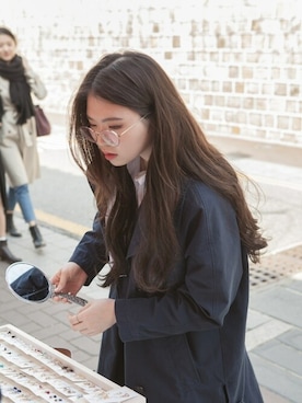 「アイテム（ウィッグ）」を使った、ピンクエイジさん（レディース・168cm）の秋コーディネート