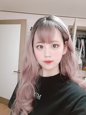 「アイテム（ウィッグ）」を使った、ピンクエイジさん（レディース・160cm）の秋コーディネート