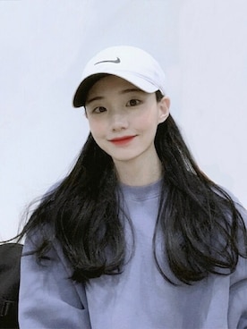 「アイテム（ウィッグ）」を使った、ピンクエイジさん（レディース・166cm）の秋コーディネート