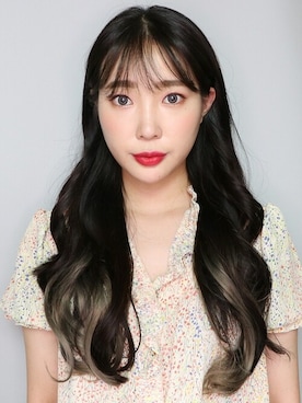 「アイテム（ウィッグ）」を使った、ピンクエイジさん（レディース・164cm）の秋コーディネート