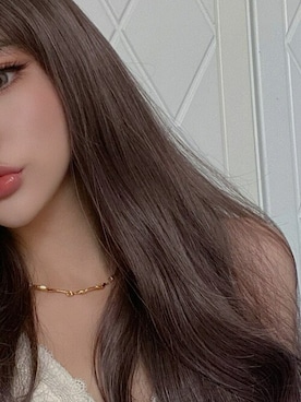 「アイテム（ウィッグ）」を使った、ピンクエイジさん（レディース・166cm）の秋コーディネート