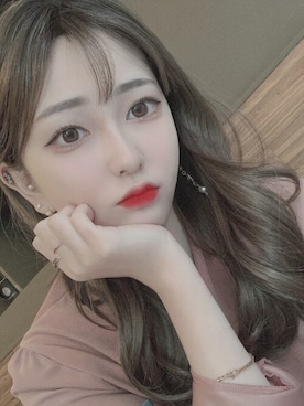 「アイテム（ウィッグ、その他）」を使った、ピンクエイジさん（レディース・164cm）の冬コーディネート