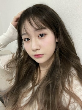 「アイテム（ウィッグ）」を使った、ピンクエイジさん（レディース・163cm）の冬コーディネート