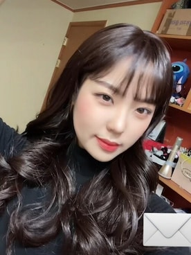 「アイテム（ウィッグ）」を使った、ピンクエイジさん（レディース・163cm）の冬コーディネート