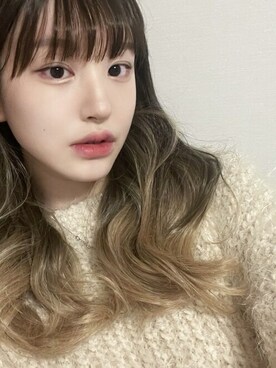 「アイテム（ウィッグ、その他）」を使った、ピンクエイジさん（レディース・163cm）の冬コーディネート
