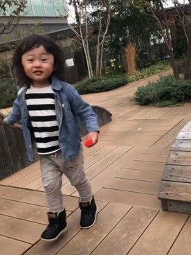 「アイテム（ブーツ）」を使った、chelmom1126さん（レディース・163cm）の夏コーディネート