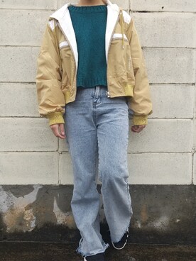 「FIG&VIPER（フィグアンドバイパー）のアイテム（ジャケット/アウター）」を使った、なのさん（レディース・158cm）の冬コーディネート