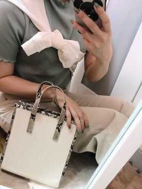 なりゅさん（レディース・157cm）の夏コーディネート