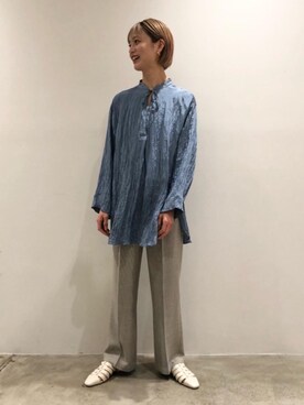 岩橋 早也佳さん（レディース・165cm）の春コーディネート