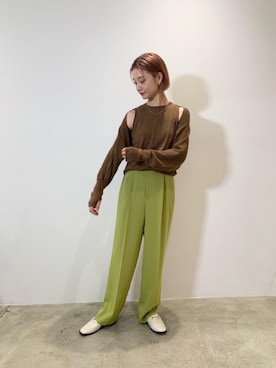 岩橋 早也佳さん(レディース・165cm)の夏コーディネート