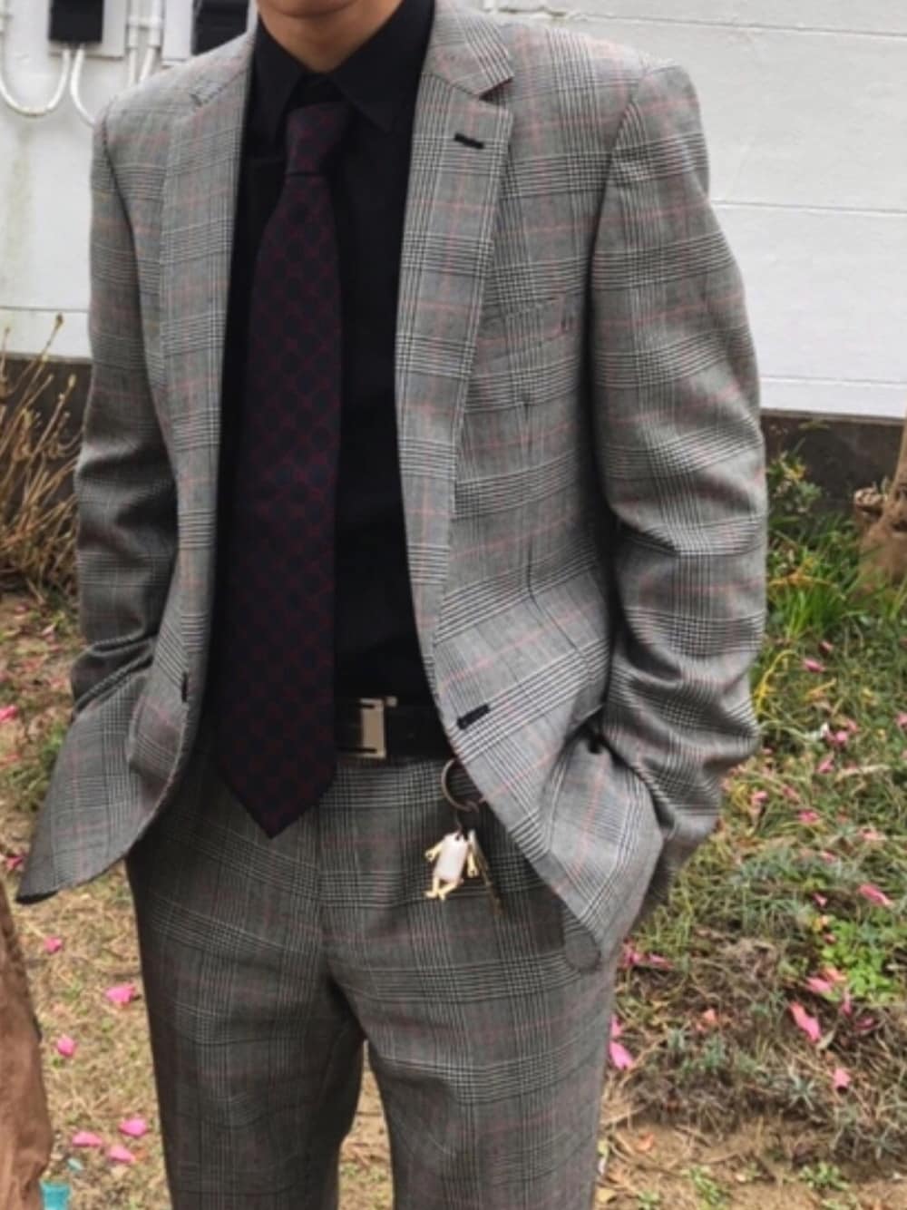 JOHN LAWRENCE SULLIVAN セットアップ 44 グレー ジョンローレンス