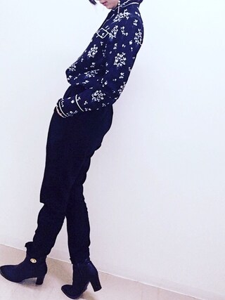 エンフォルド／ほぼ未使用／定番名品PEツイルゴムジョッパーズパンツ38ブラック enfold-ee-top-6672d403176f9.