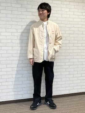 DANTON（ダントン）の「【DANTON/ダントン】 バンドカラーブルゾン #JD