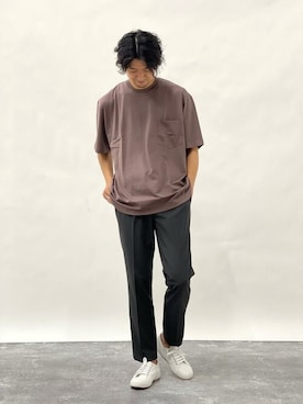 「SUPERGA（スペルガ）のアイテム」を使った、NOLLEYS MENS stylingさん（メンズ・178cm）の春コーディネート