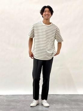 「SUPERGA（スペルガ）のアイテム」を使った、NOLLEYS MENS stylingさん（メンズ・178cm）の春コーディネート