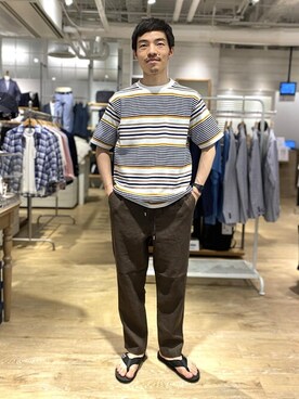 NOLLEYS MENS stylingさん（メンズ・170cm）の夏コーディネート