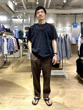 NOLLEYS MENS stylingさん（メンズ・170cm）の夏コーディネート