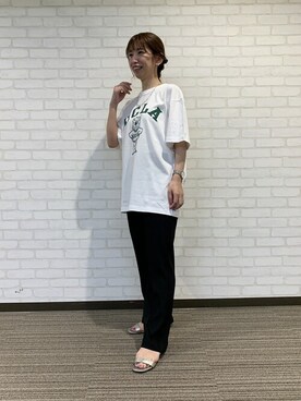 「NOLLEY'S goodman（ノーリーズグッドマン）のアイテム」を使った、NOLLEYS MENS stylingさん（レディース・155cm）の夏コーディネート