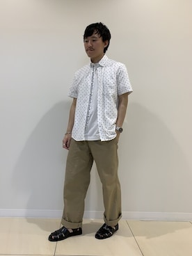 NOLLEYS MENS stylingさん（メンズ・169cm）の夏コーディネート