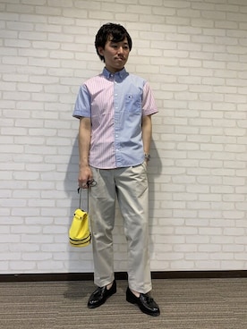 「KOT_SU（コットス）のアイテム」を使った、NOLLEYS MENS stylingさん（メンズ・169cm）の夏コーディネート