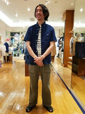 NOLLEYS MENS stylingさん（メンズ・175cm）の夏コーディネート
