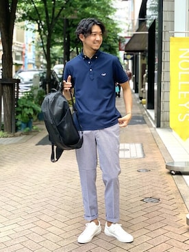 NOLLEYS MENS stylingさん（メンズ・178cm）の夏コーディネート